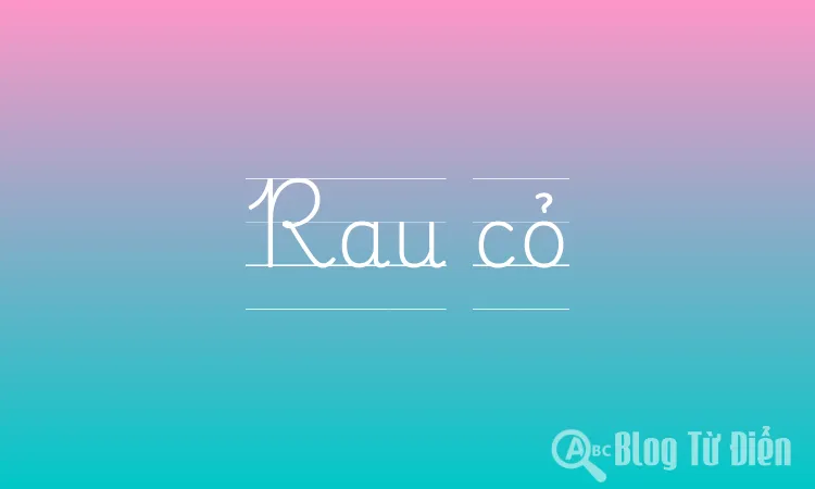 Rau cỏ