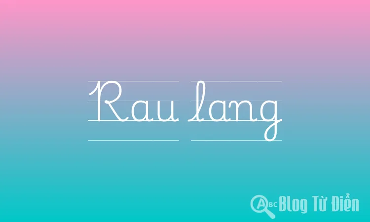 Rau lang