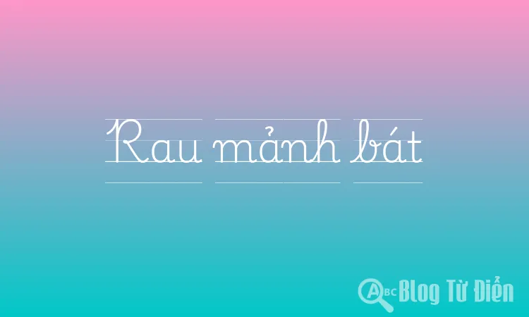Rau mảnh bát