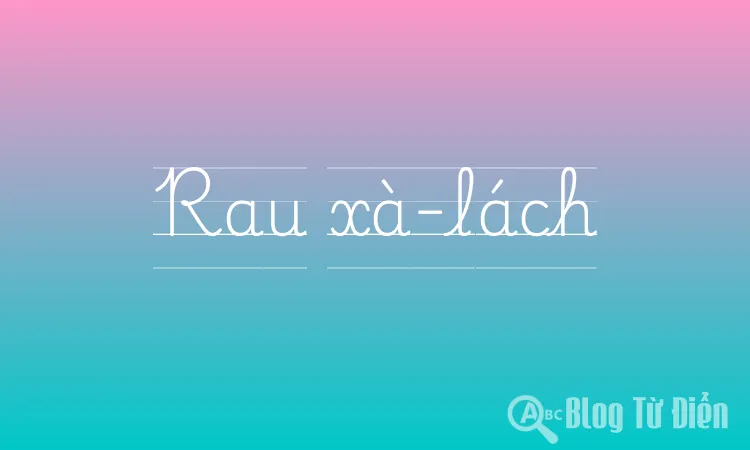 Rau xà-lách