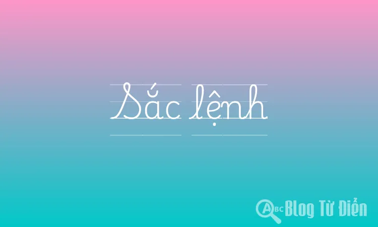 Sắc lệnh