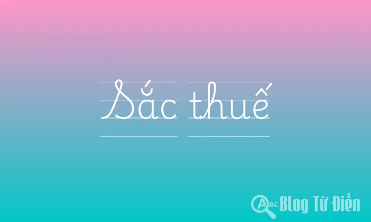 Sắc thuế