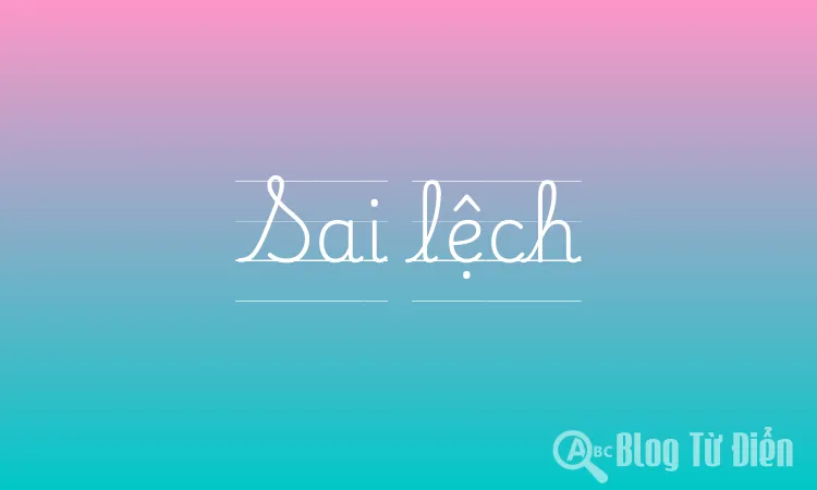 Sai lệch