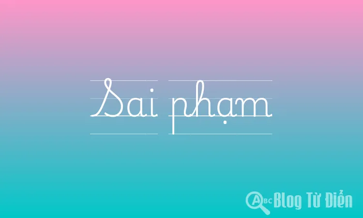 Sai phạm