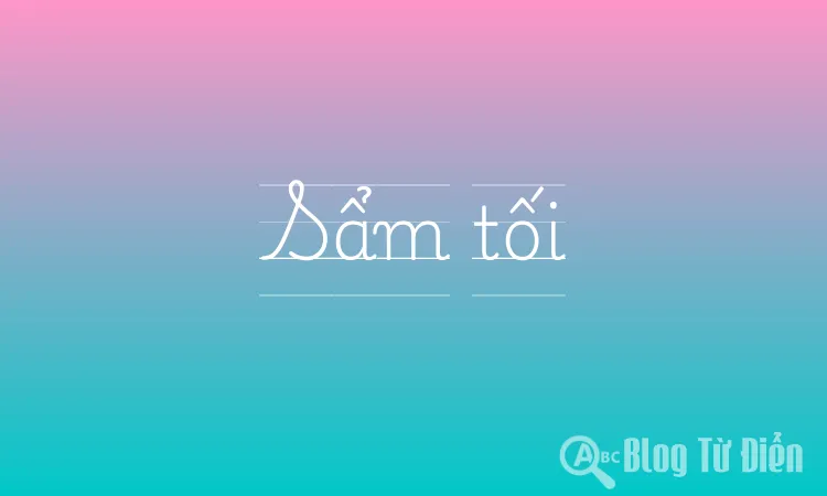 Sẩm tối