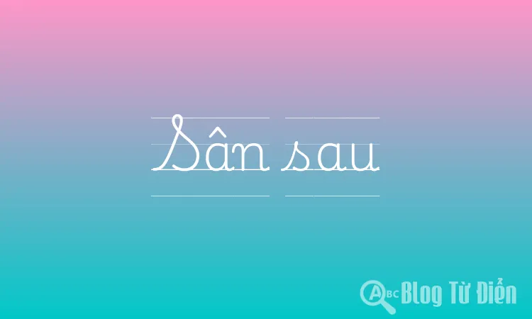 Sân sau