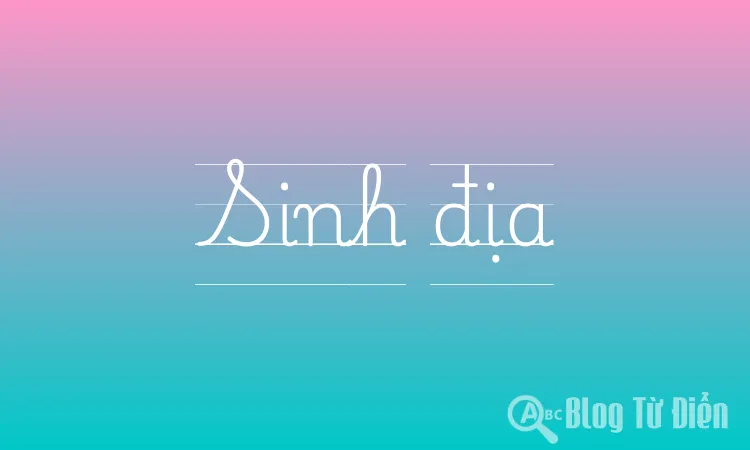 Sinh địa