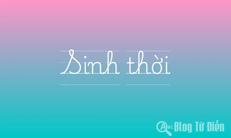 Sinh thời