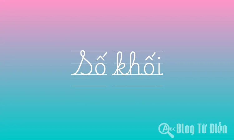 Số khối