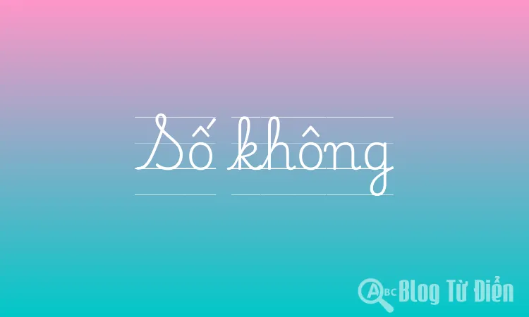 Số không