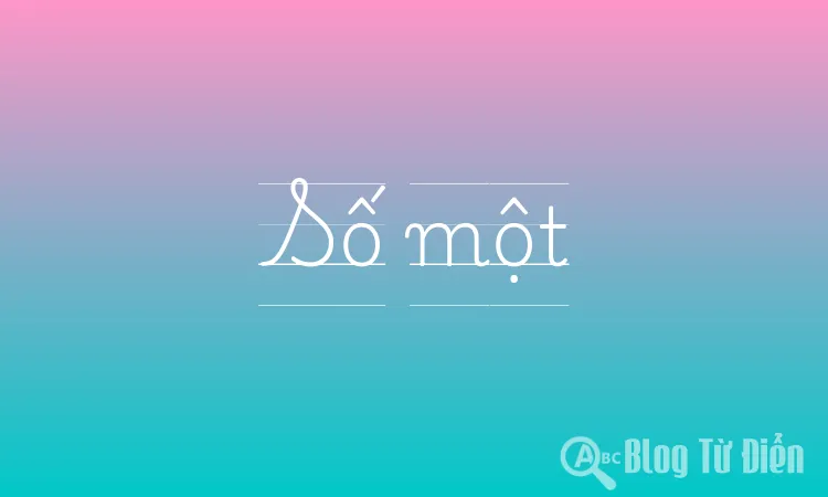 Số một