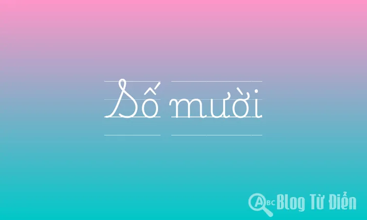 Số mười