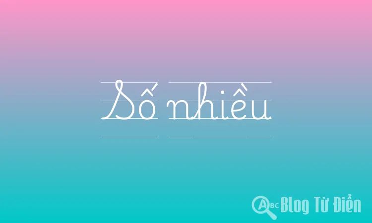 Số nhiều