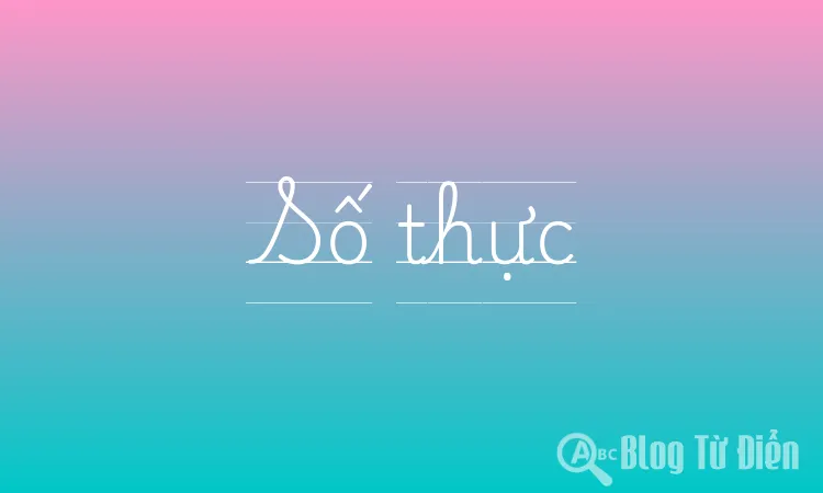 Số thực