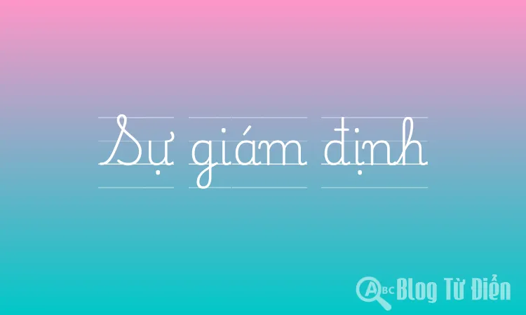 Sự giám định