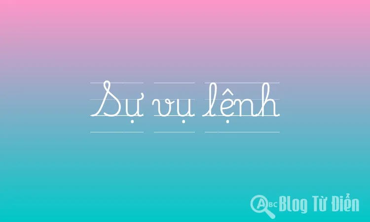Sự vụ lệnh