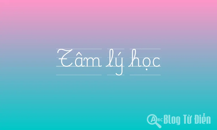 Tâm lý học
