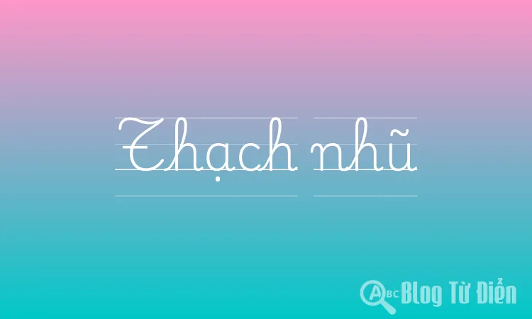Thạch nhũ
