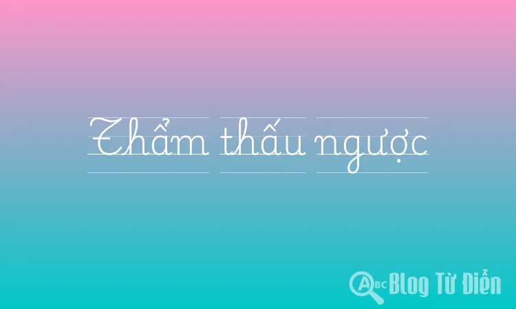 Thẩm thấu ngược