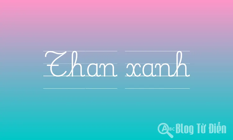 Than xanh