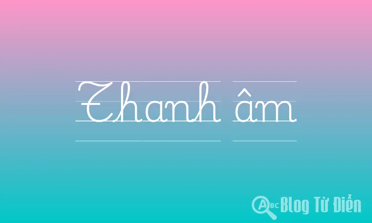 Thanh âm