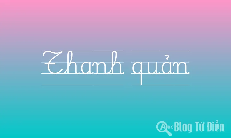 Thanh quản
