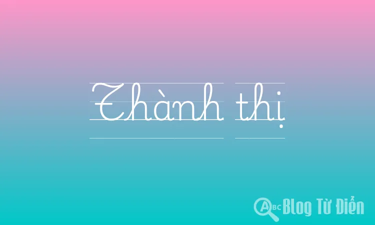Thành thị
