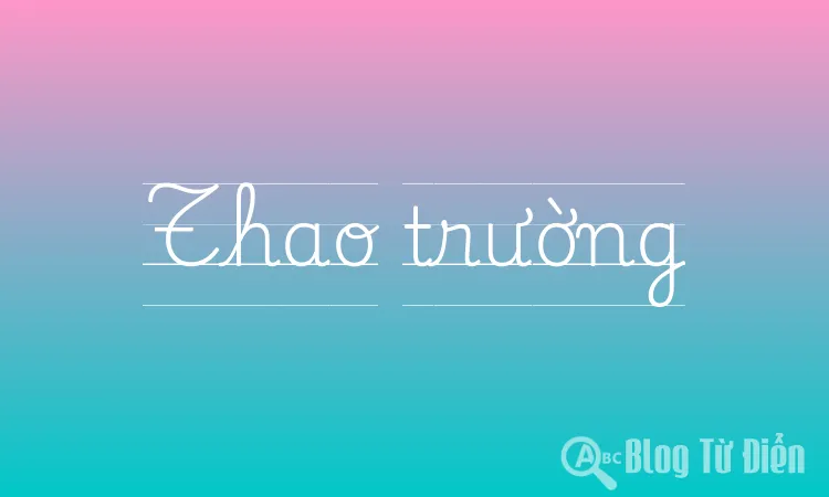 Thao trường