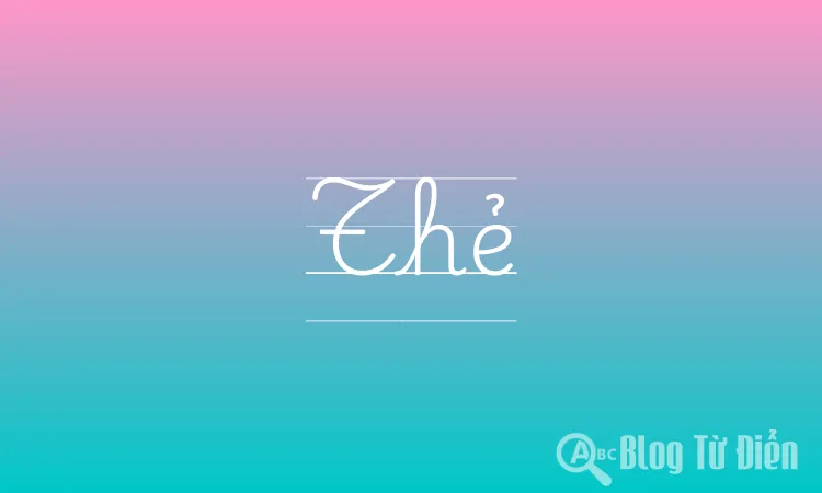 Thẻ