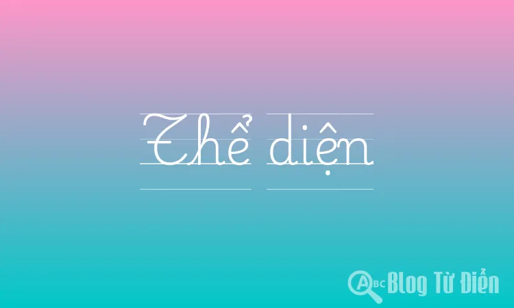 Thể diện
