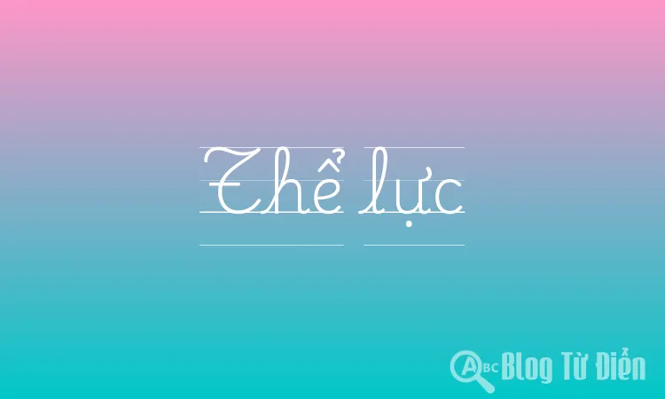 Thể lực