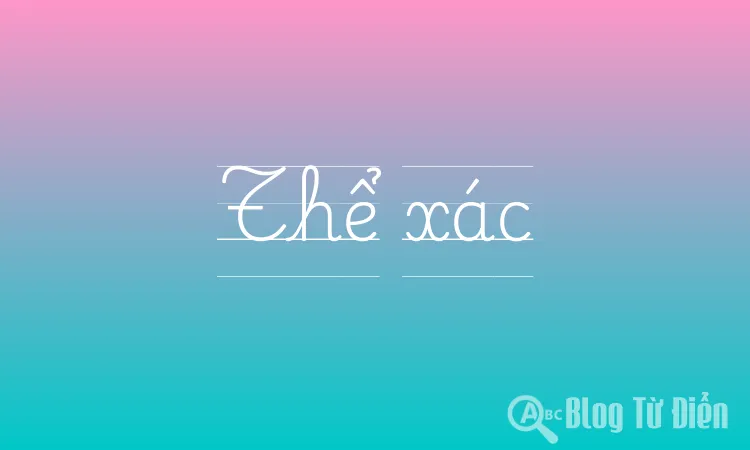 Thể xác