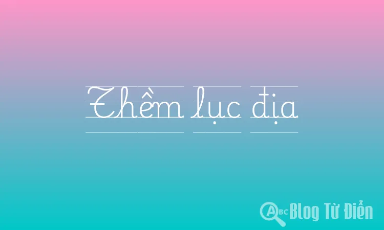 Thềm lục địa