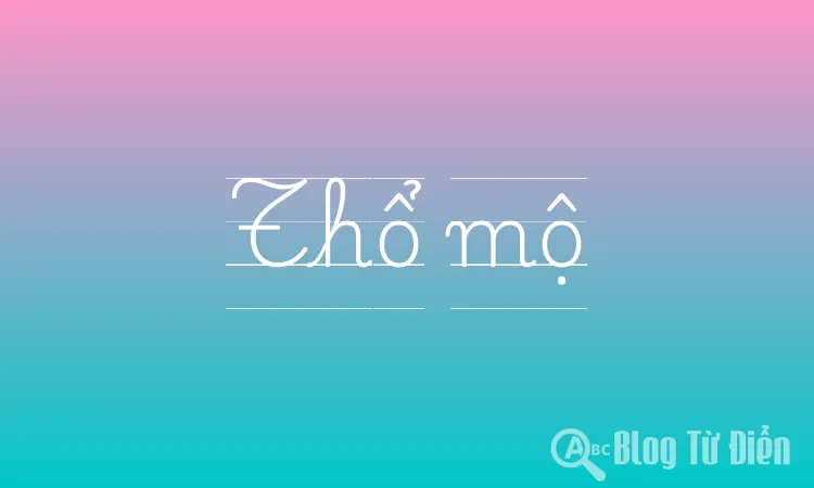 Thổ mộ