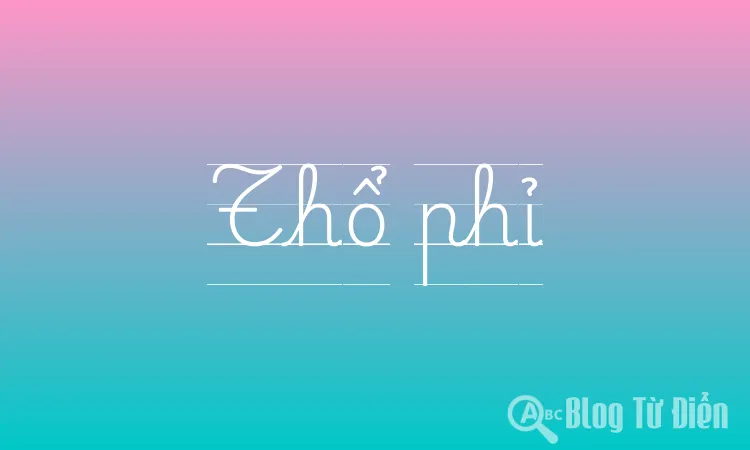 Thổ phỉ