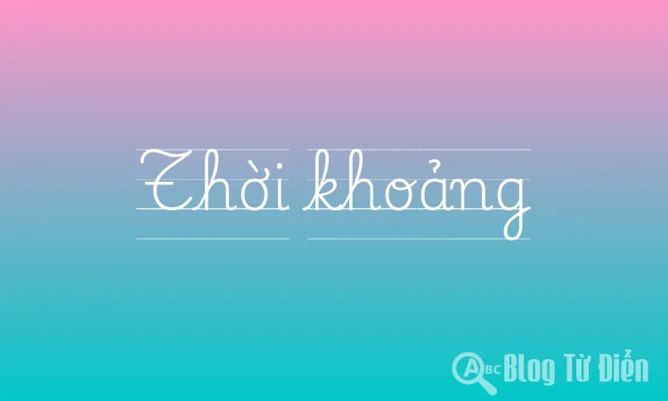 Thời khoảng
