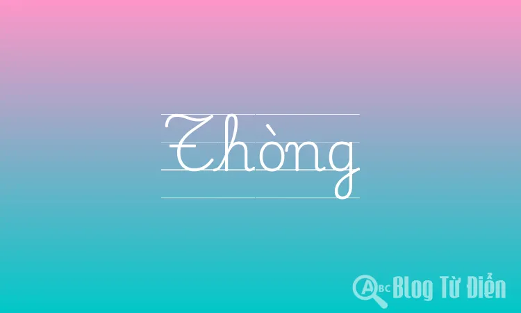 Thòng