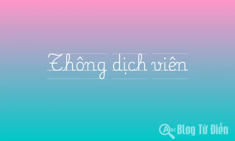 Thông dịch viên