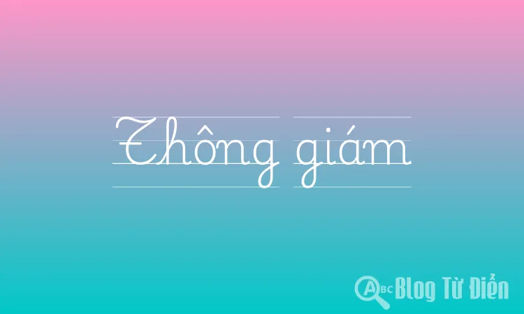 Thông giám
