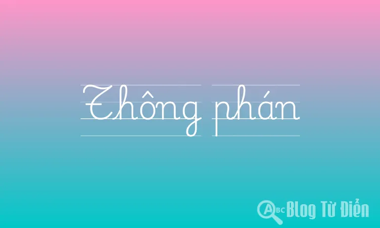 Thông phán