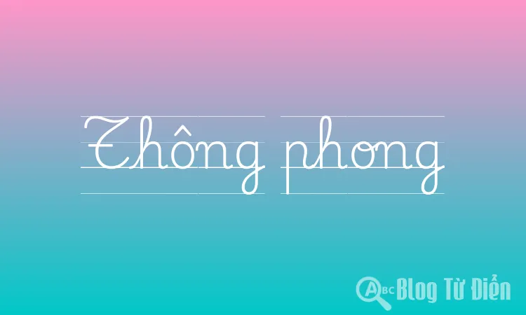 Thông phong