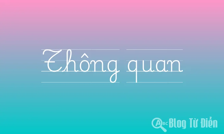 Thông quan