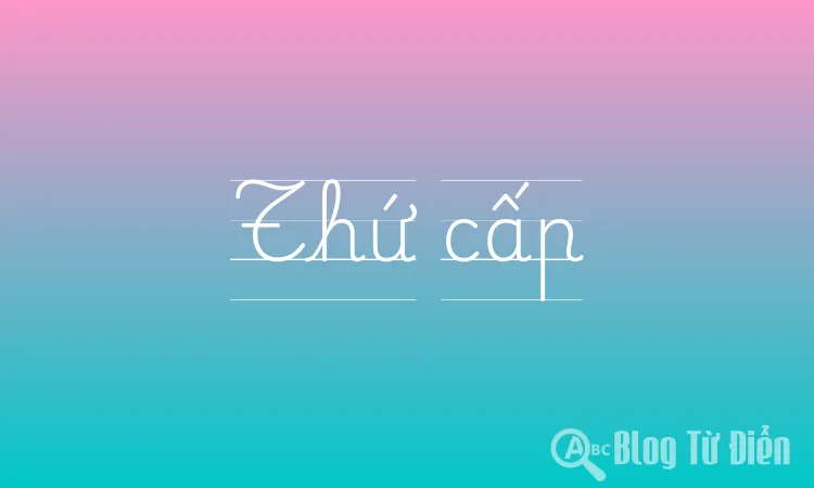 Thứ cấp