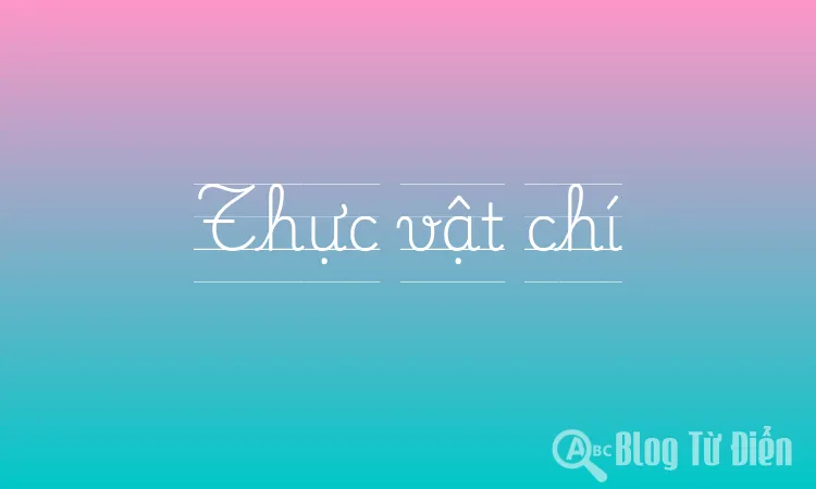 Thực vật chí