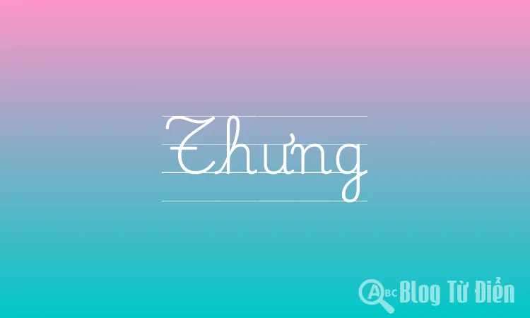 Thưng