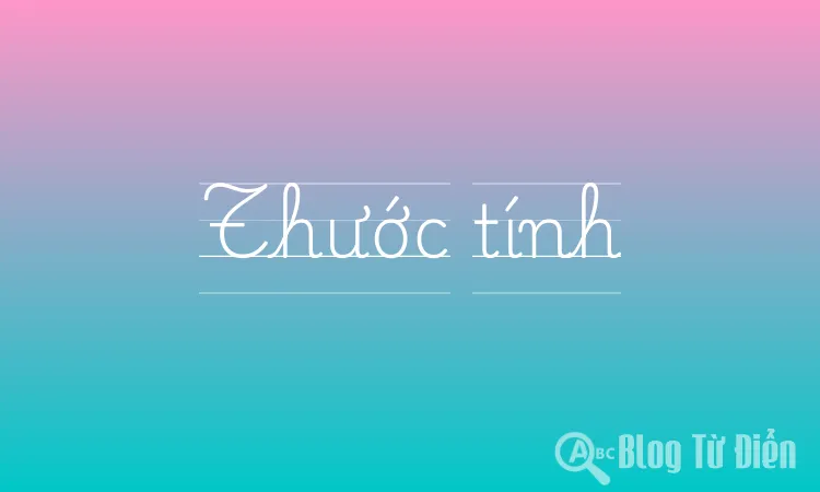 Thước tính