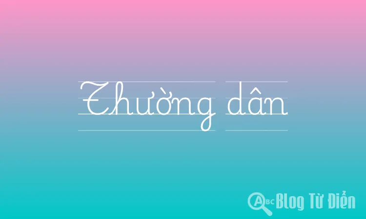 Thường dân