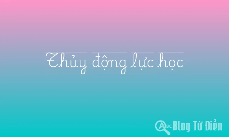 Thủy động lực học