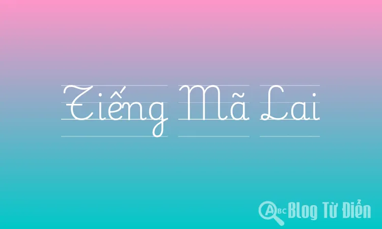 Tiếng Mã Lai