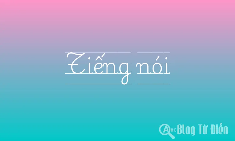 Tiếng nói